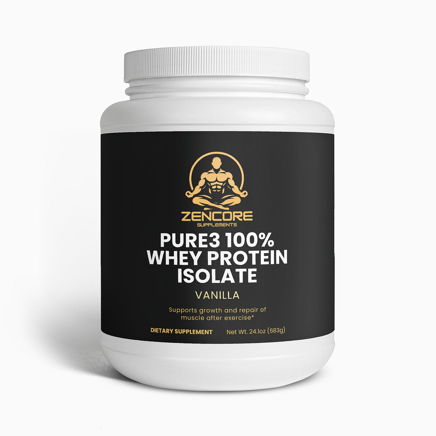 Pure3 100% Whey Protein Isolate (Vanilla)